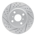 R1 04-06 Scion Xa Front Left Drilled & Slotted Geoperformance Rotor