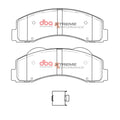 DBA 10-20 Ford Expedition Front XP Performance Brake Pads