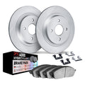 DFC 1999-1999 Volkswagen Cabrio Rear Geospec Rotors w/4000 HybriDynamic Brake Pads w/Hardware