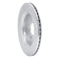 DFC 08-11 Saab 9-3X Rear Right Drilled & Slotted Silver Brake Rotor
