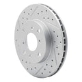 DFC 98-02 Acura Cl Front Left Drilled & Slotted Geoperformance Rotor