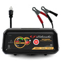 The Schumacher Electric 55A 6V/12V Fully Automatic Battery Charger/Engine Starter is Ideal for everyday needs as it has 55-amp engine starter with a 10-amp boost provides power for starting cars SUVs and small trucks. Suited for standard AGM and gel b