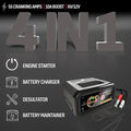 The Schumacher Electric 55A 6V/12V Fully Automatic Battery Charger/Engine Starter is Ideal for everyday needs as it has 55-amp engine starter with a 10-amp boost provides power for starting cars SUVs and small trucks. Suited for standard AGM and gel b