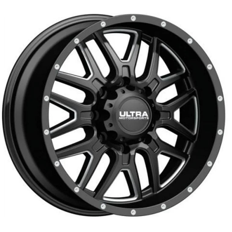 Ultra Wheel black auto part
