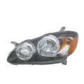 LH HEADLAMP ASSY COMPOSITE S|XRS; USA BUILT TOYOTA COROLLA 20052008