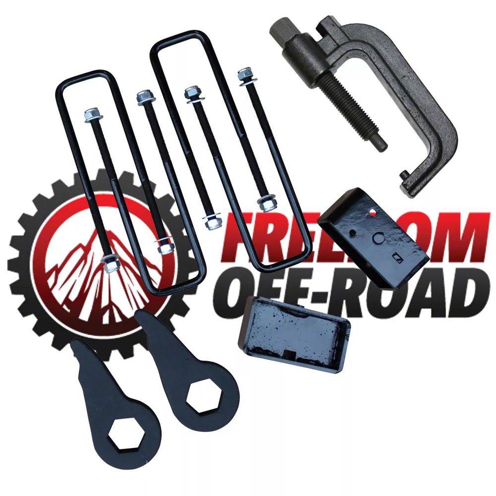 1-3 Inch Leveling Kit w Torsion Key Tool 88-99 chevrolet C1500 K1500 99-06 Silverado Sierra 1500 Freedom Off-Road
