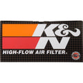 K&N Custom Round Filter 5-1/8in FLG / 9in OD x 4-1/8in HW/VENT