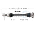 NEW CV AXLE