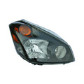 RH HEADLAMP ASSY COMPOSITE; BLACK BEZEL; QUEST 0409