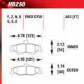 Hawk HP+ Street Brake Pads