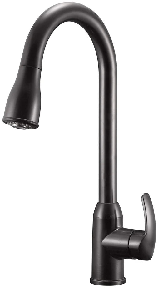 SINGLE HANDLE PULLDOWN RV KITCHEN FAUCET VENETIAN BRONZE