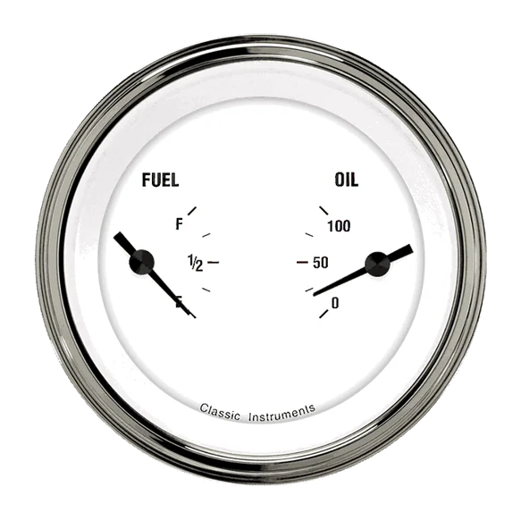 WHITE HOT 3IN DUAL - FUEL & OIL