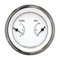 CLASSIC WHITE 3IN DUAL - FUEL & OIL