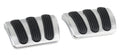 19671976 BILLET ALUMINUM CURVED BRAKE/CLUTCH PAD W/RUBBER(PAIR)FITS DART DEMON