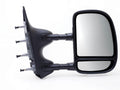0211 FORD ECONOLINE RH MANUAL FOLDAWAY OE MIRROR TEXTURED BLACK EXTENDABLE TOWI