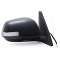 1012 TOYOTA 4RUNNER RH HEATED POWER FOLDAWAY OE MIRROR BLACK PTM COVER W/TURN S