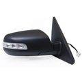1112 KIA SORENTO LX/EX RH HEATED POWER FOLDAWAY OE MIRROR BLACK PTM COVER W/TUR