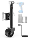 (BOXED)SIDE MOUNT JACK W/BRACKET & CASTER