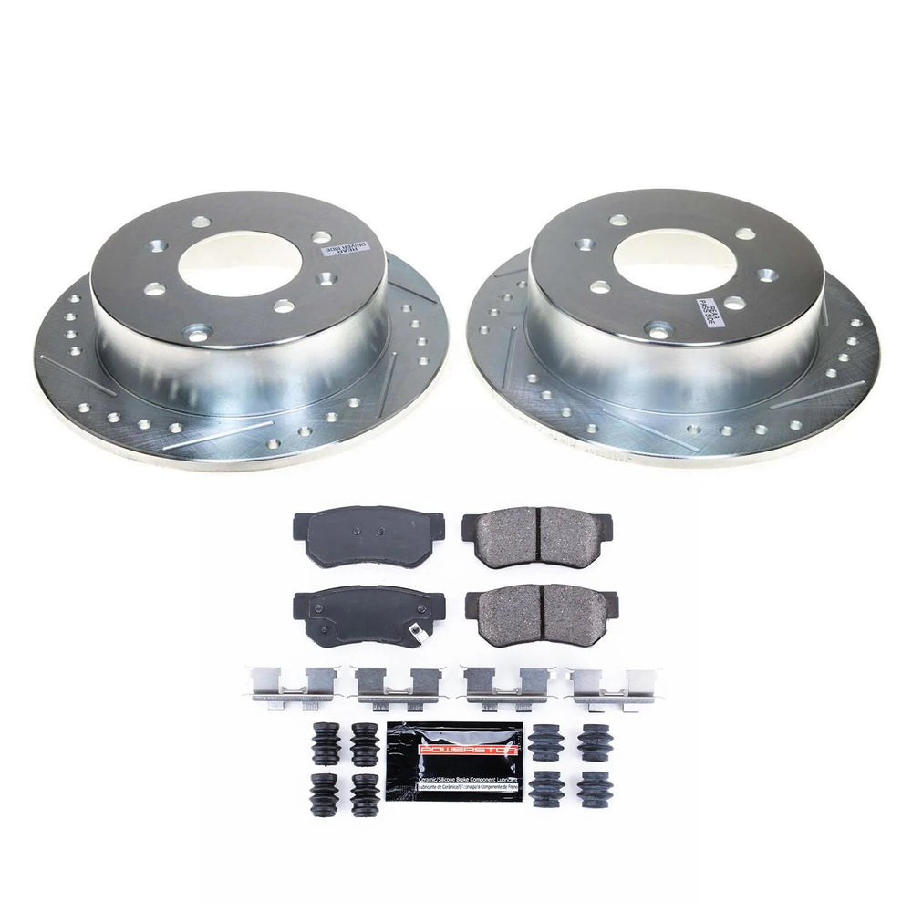 Power Stop 99-05 Hyundai Sonata Rear Z23 Evolution Brake Kit
