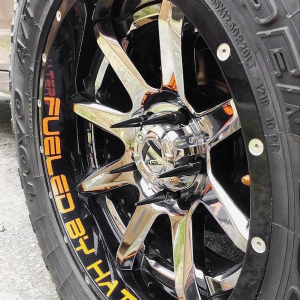 The Wheel Group black auto part