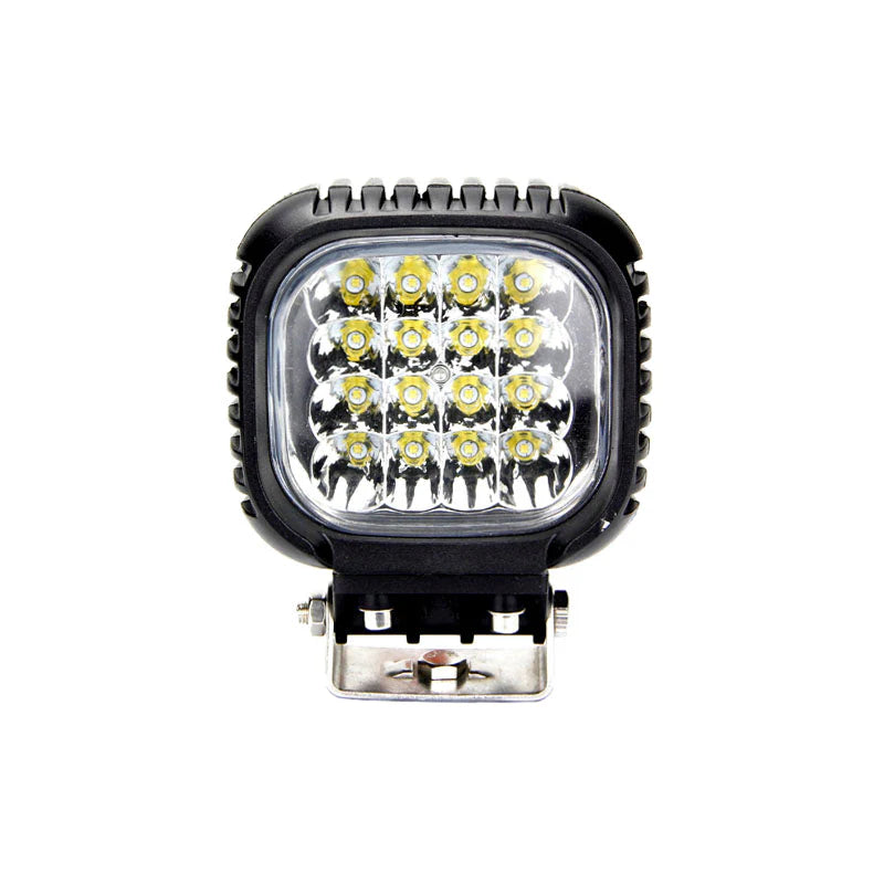 ~(3 lbs. 6X5X4)~ 5 Inch Work Light 48 Watt Flood Seismic Series Quake LED