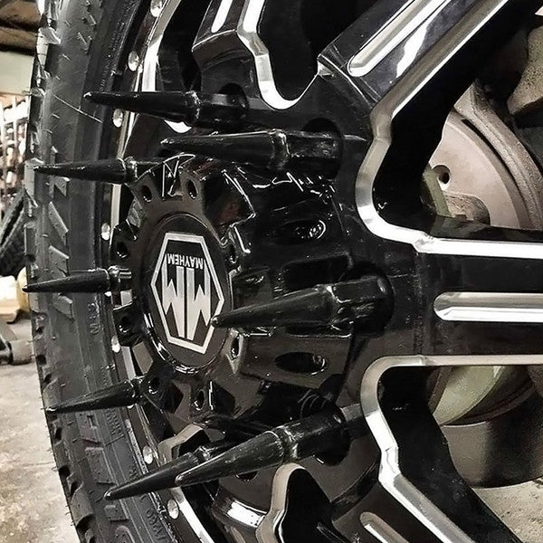 The Wheel Group black auto part