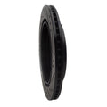 R1 08-19 Cadillac CTS Rear Left Drilled & Slotted Black Brake Rotor