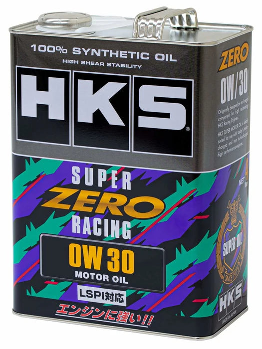 HKS SUPER ZERO RACING 0W-30 4L