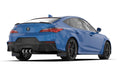 Rally Armor 23-26 Acura Integra Type S Black Mud Flap w/White Logo