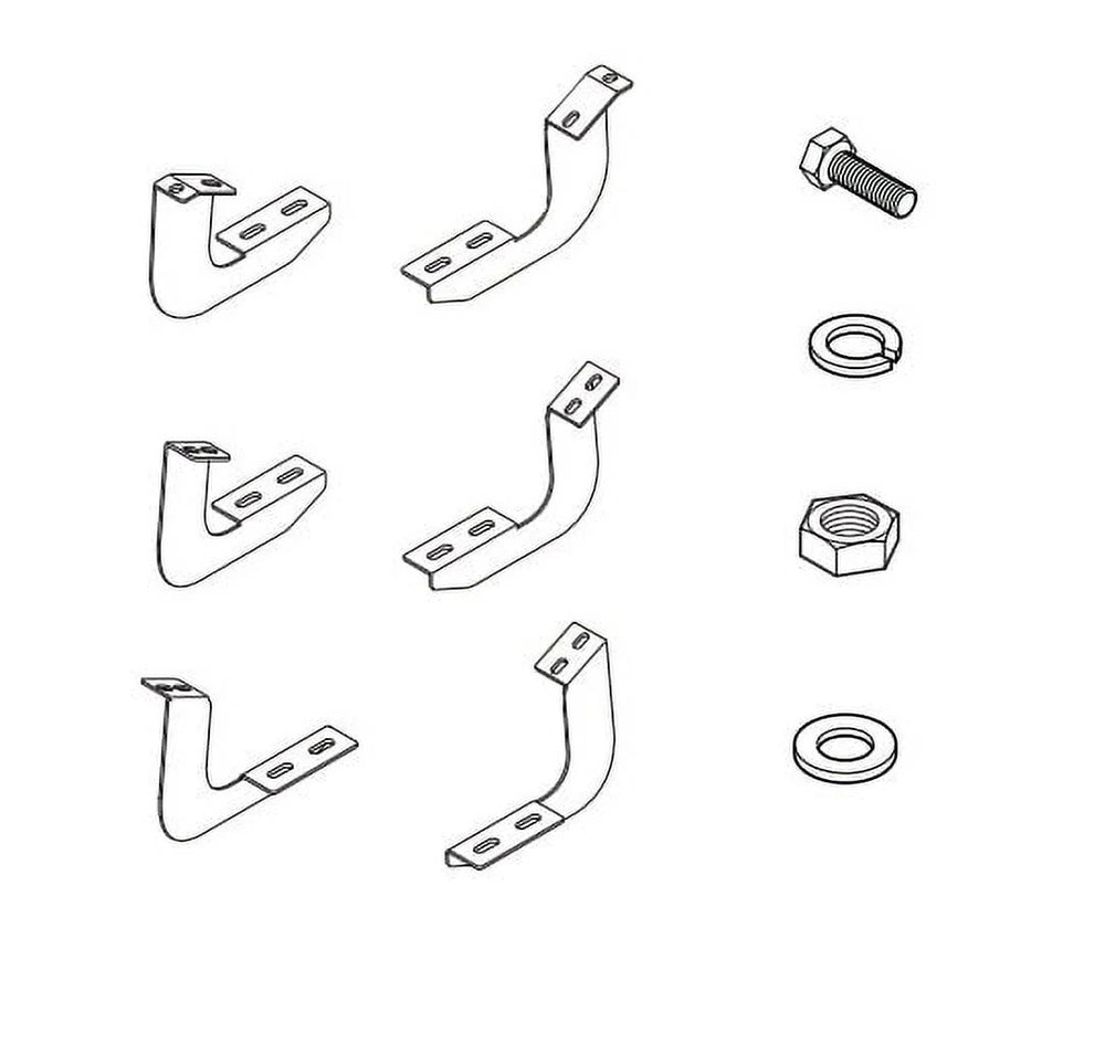 0721 TUNDRA DOUBLE/CREWMAX CABBRACKET KIT