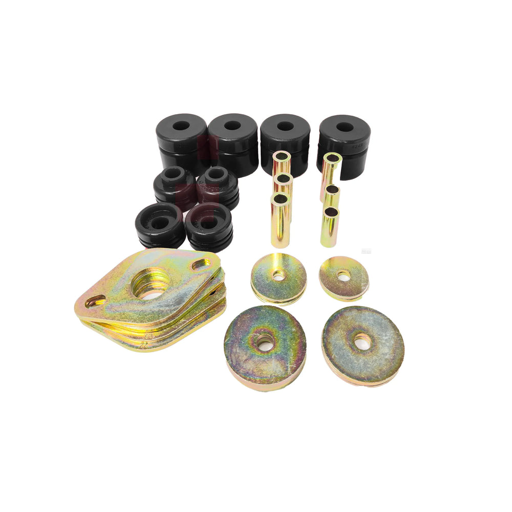 Energy Suspension 00-06 Toyota Tundra Leaf Spring Bushing Set - Black