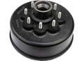 PREGREASED BRAKE DRUM KIT 7.0K 6.5IN CENTER W/ 8 LUGS