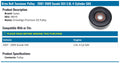 Gates 1 11/32in x 1 11/32in x 15 31/32in