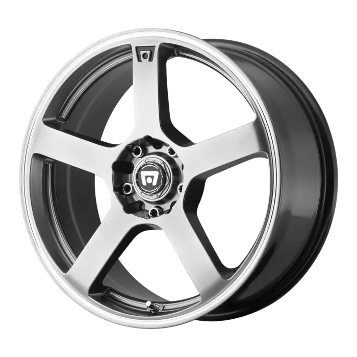 MR116 18X8 5X4.25/4.5 SLV MACH 45MM