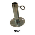 100PK 8" FISH HOOK PEGS