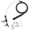TUNEDPORT 700R4 KICKDOWN CABLE BLK HOUSING & FITTINGS