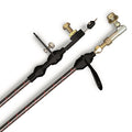 VINTAGE SERIES 518 KICKDOWN CABLE BLK WRAP W/RED TRACERS