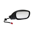 Right Power, Non-Heated, Manual Folding Mirror for 97-01 Jeep XJ Cherokee, Black Crown Automotive