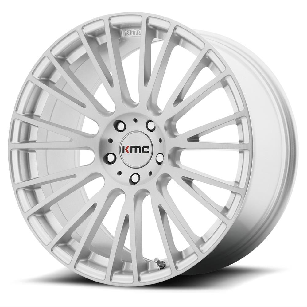 ~(33 lbs. 23X23X13)~ KM706 20X10 5x4.5 BRUSHED SLV 40MM