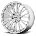 ~(33 lbs. 23X23X13)~ KM706 20X10 5x4.5 BRUSHED SLV 40MM