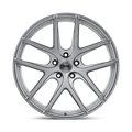 TSW Alloy Wheels silver auto part