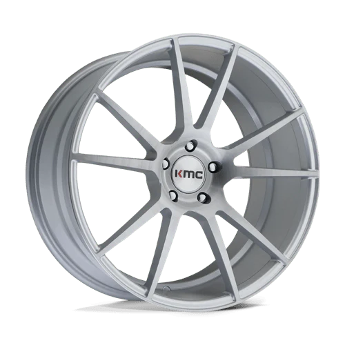 ~(30 lbs. 23X23X13)~ KM709 20X10 5x4.5 BRUSHED SLV 40MM