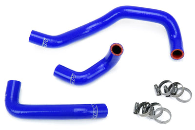 HPS Performance Blue Reinforced Silicone Heater Hose Kit for Nissan 95-98 240SX S14 KA24DE