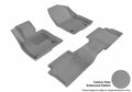 3D KAGU FLOOR MAT 2 ROW SET GRAY