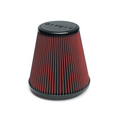 Airaid Universal Air Filter - Cone 6in F x 9x7-1/4in B x 6-1/4x3-3/4in T x 7in H - Synthamax