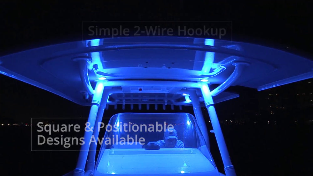 LUMITEC blue auto part