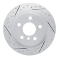 R1 14-25 BMW I3 Rear Left Drilled & Slotted Geoperformance Rotor