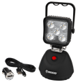 WORKLAMP 5LED SQUARE FLOOD 1224VDC NAPLUG W/USB PORT