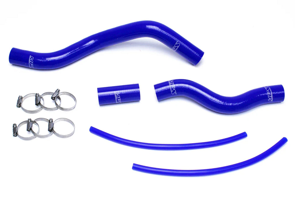 HPS Performance Blue Reinforced Silicone Radiator Hose Kit Coolant for Honda 01-05 Civic 1.7L Automatic Trans.