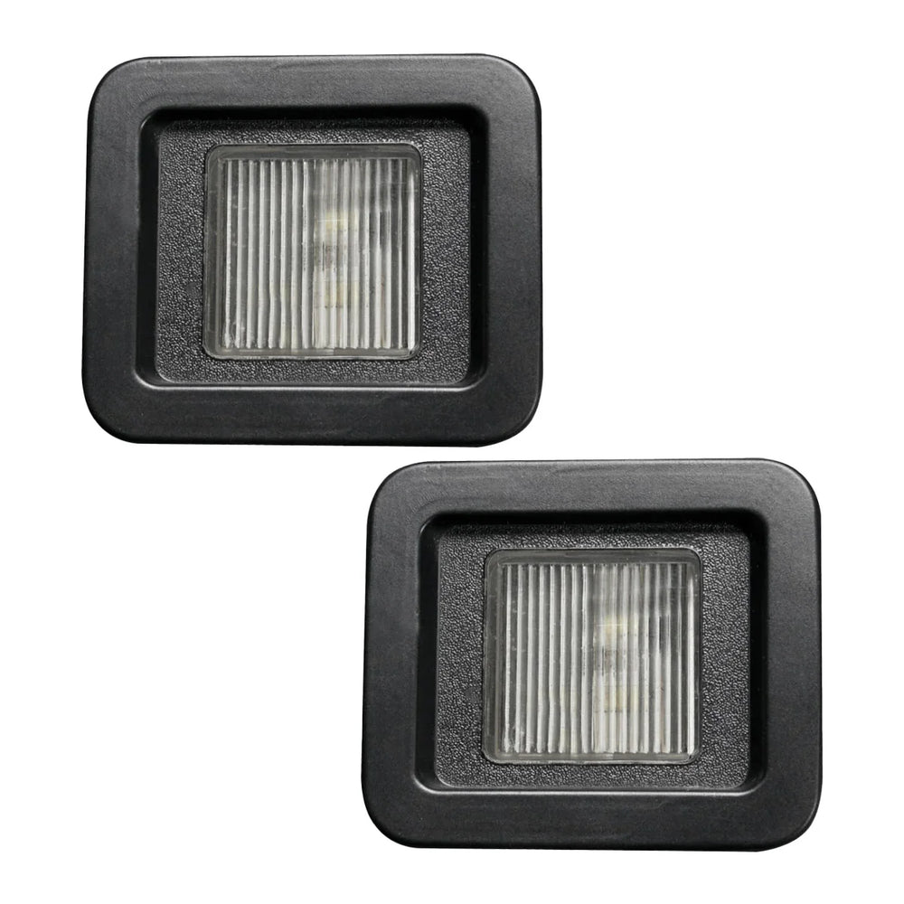 ~(1 lbs. 10X4X2)~ Ultra High Power 3-Watt White LED License Plate Illumination Kit - Fits FORD 17-19 SUPERDUTY
